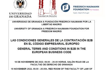 La Universidad de Granada tratará el proyecto del Codigo Empresarial Europeo